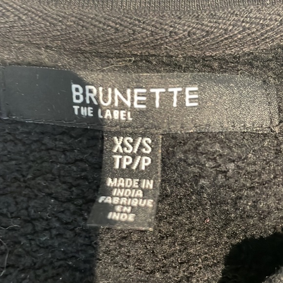 XS brunette the label crew neck - Picture 2 of 2